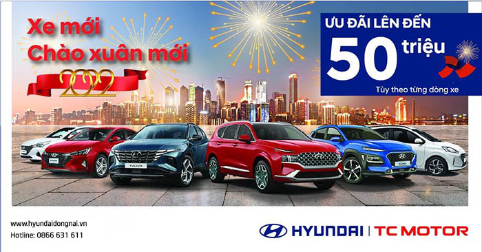 Hyundai Biên Hòa Khuyến Mãi Chào Xuân 2022