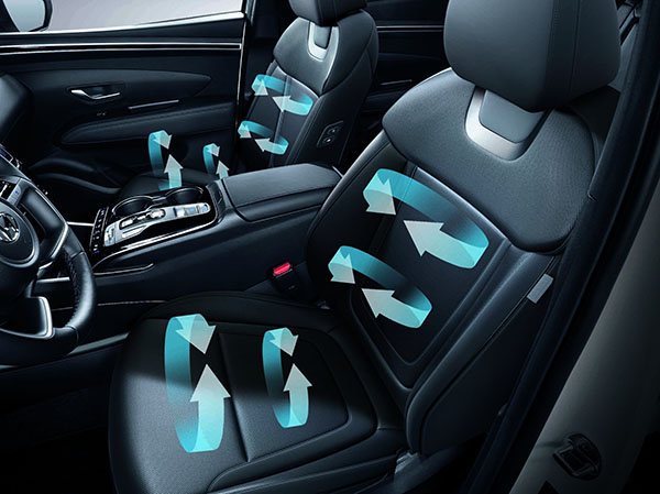 tiện nghi hyundai tucson 2022